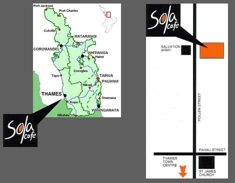 pictures of location maps to sola cafe